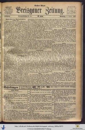 08.10.1893 (Erstes Blatt)