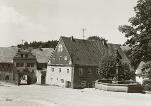 Marktplatz, Lauenstein (Kreis Dippoldiswalde)