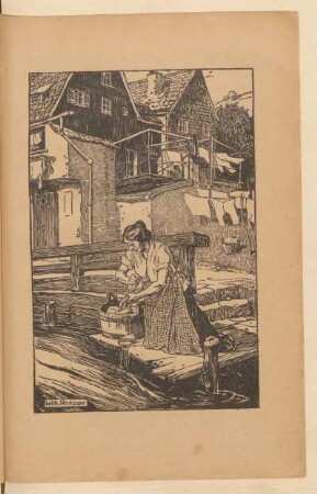 [Die alte Waschfrau]