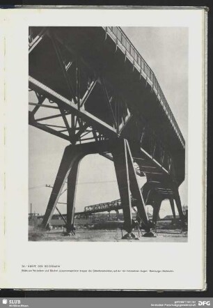 Kurve der Hochbahn