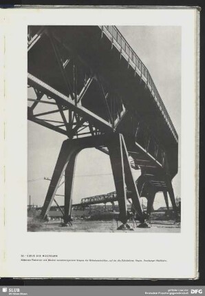 Kurve der Hochbahn