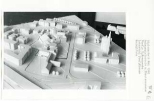 Schauspielschule und Theatermuseum am Schlossparktheater, Berlin-Steglitz (Diplomarbeit bei Willy Kreuer): Modellfoto