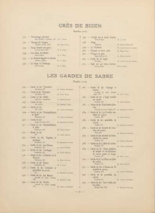 Grès de bizen. Planches 60 - 61
