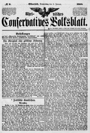 Rheinisches conservatives Volksblatt