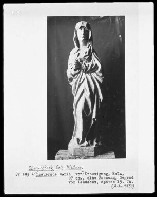Trauernde Maria (Teil einer Kreuzigungsgruppe)