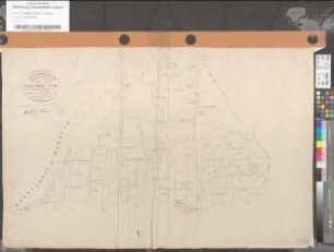 Urkarte der Flur 16 der Katastergemeinde Borgholzhausen-Land (Untergemeinde Kleekamp)