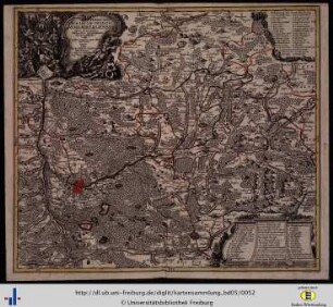 Territorii ... Civitatis Norimbergensis ... delineatio geographica et topographica