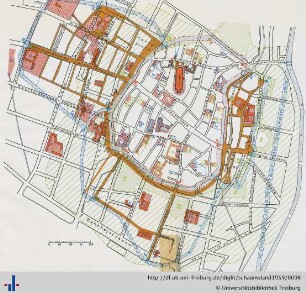 Karte von Freiburg i. Br.