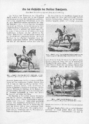 Abb. 3. "Zaide", Siegerin im Rennen von 1830