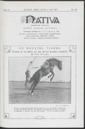 4.1927=Nr. 43: Nativa, 4.1927=Nr. 43