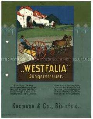 "Westfalia" Düngerstreuer.