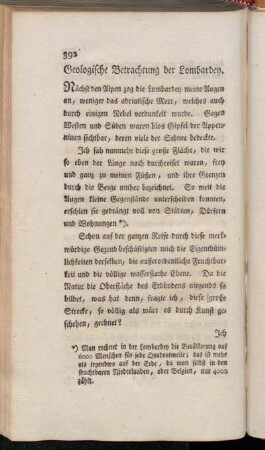 Geologische Betrachtung der Lombardey