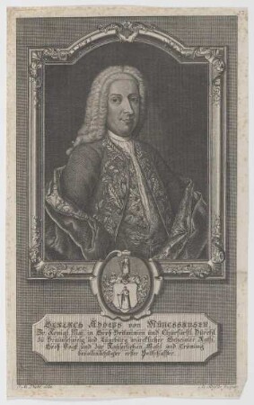 Bildnis des Gerlach Adolph von Münchhausen