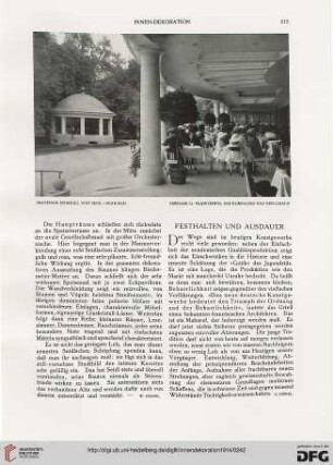 Festhalten und Ausdauer
