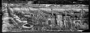 Breisach Sankt Stephansmünster Kirchenschatz Baldachinbehang mit Seidenstickerei (1629)