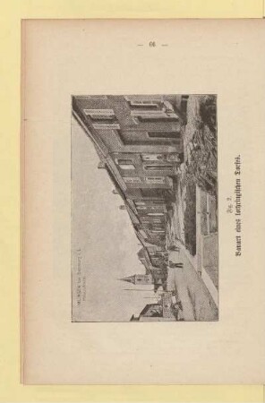 Fig. 2. Bauart eines lothringischen Dorfes
