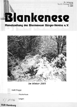 Im Winter 2003