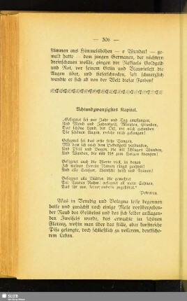 Achtundzwanzigstes Kapitel