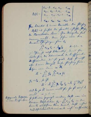 Orthogonale Substitution in einer Hermiteschen Form