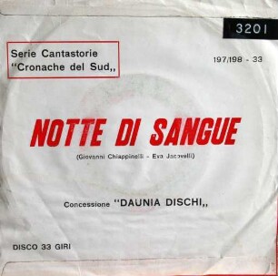 NOTTE DI SANGUE