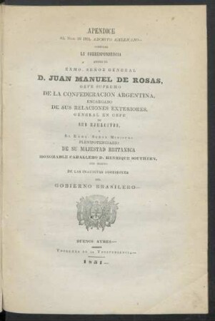 Apéndice al Núm. 26 del Archivo americano
