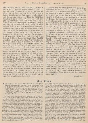 177-186 Kleine Kritiken