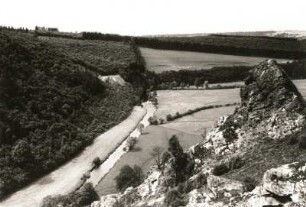 Hohes Venn/Belgien. Warchetal : Hohes Venn/Belgien. Warchetal. Blick vom Felsen von Falise