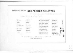Der fremde Schatten