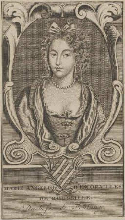Bildnis der Marie Angelique de Roussille