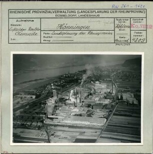 Hönningen, Industrieanlage