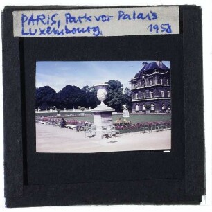 Paris, Palais du Luxembourg : Park