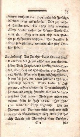 Carlsdorf.