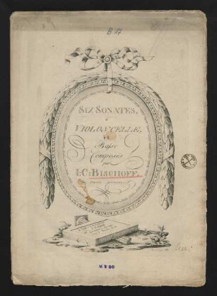 Six sonates à Violoncelle et Basse, op. 1
