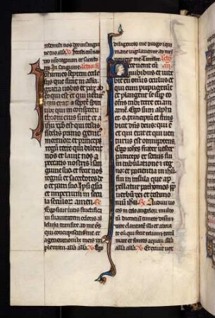 Historisierte Initiale: E(cce): Mann