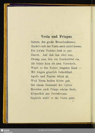 Vesta und Priapus