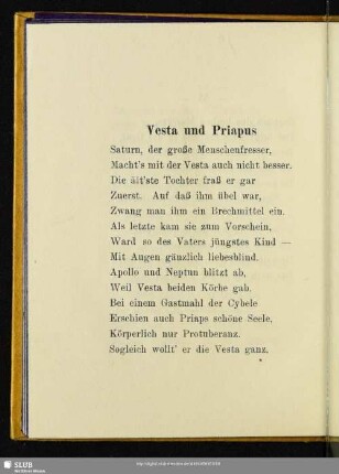 Vesta und Priapus