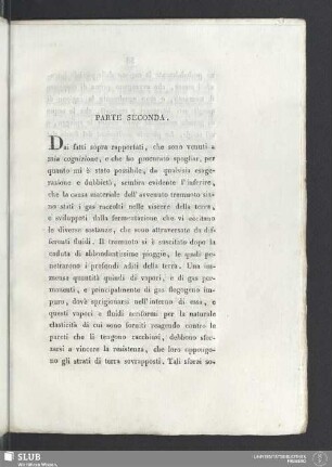 Parte Seconda
