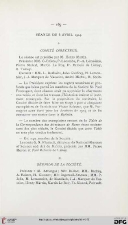 Séance du 3 avril 1914