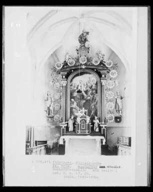 Muttergottes mit Heiligen