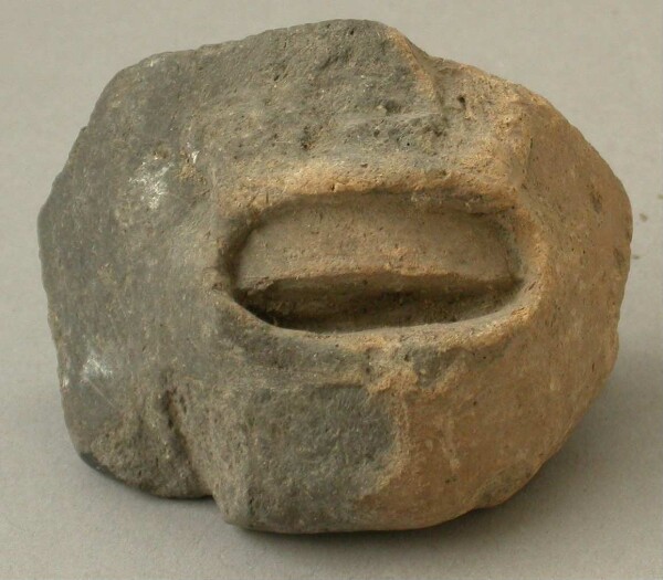 Clay head (fragment)