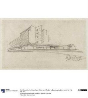 Warenhaus Cohen und Epstein in Duisburg, Audfriss