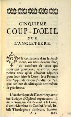 Coup-D'Oeil Sur L'Angleterre, 5