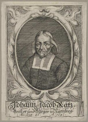 Bildnis des Johann Jacob Ratz