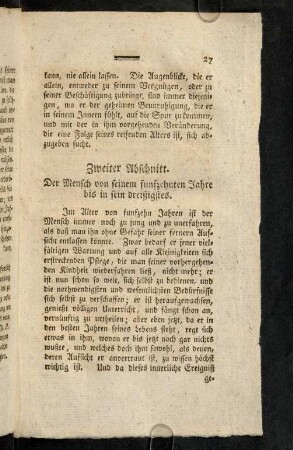 27-61, Zweiter Abschnitt.
