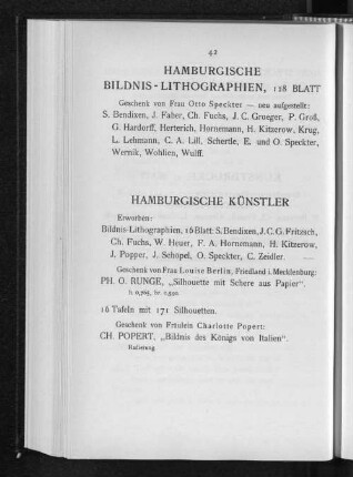 Hamburgische Künstler