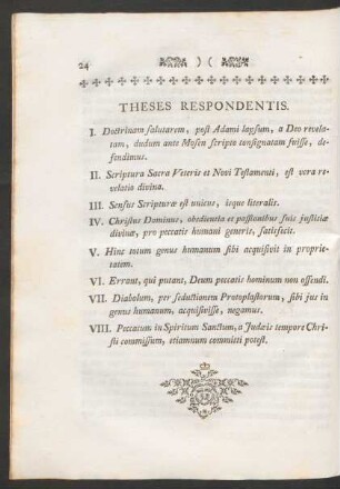 Theses Respondentis