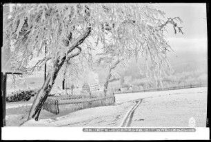 Rehefeld im Erzgebirge, Grenzbaude im Winter