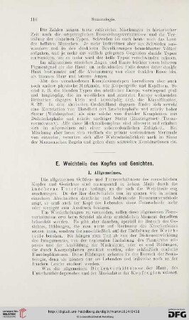 E. Weichteile des Kopfes und Gesichtes