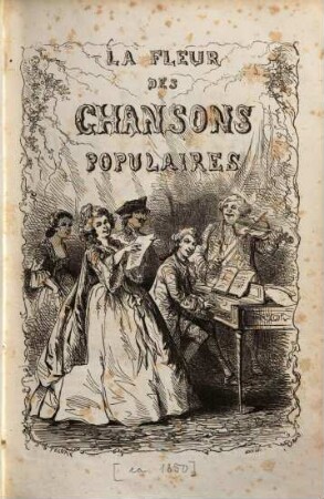 La fleur des chansons populaires