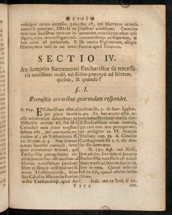 719-734, Sectio IV.
